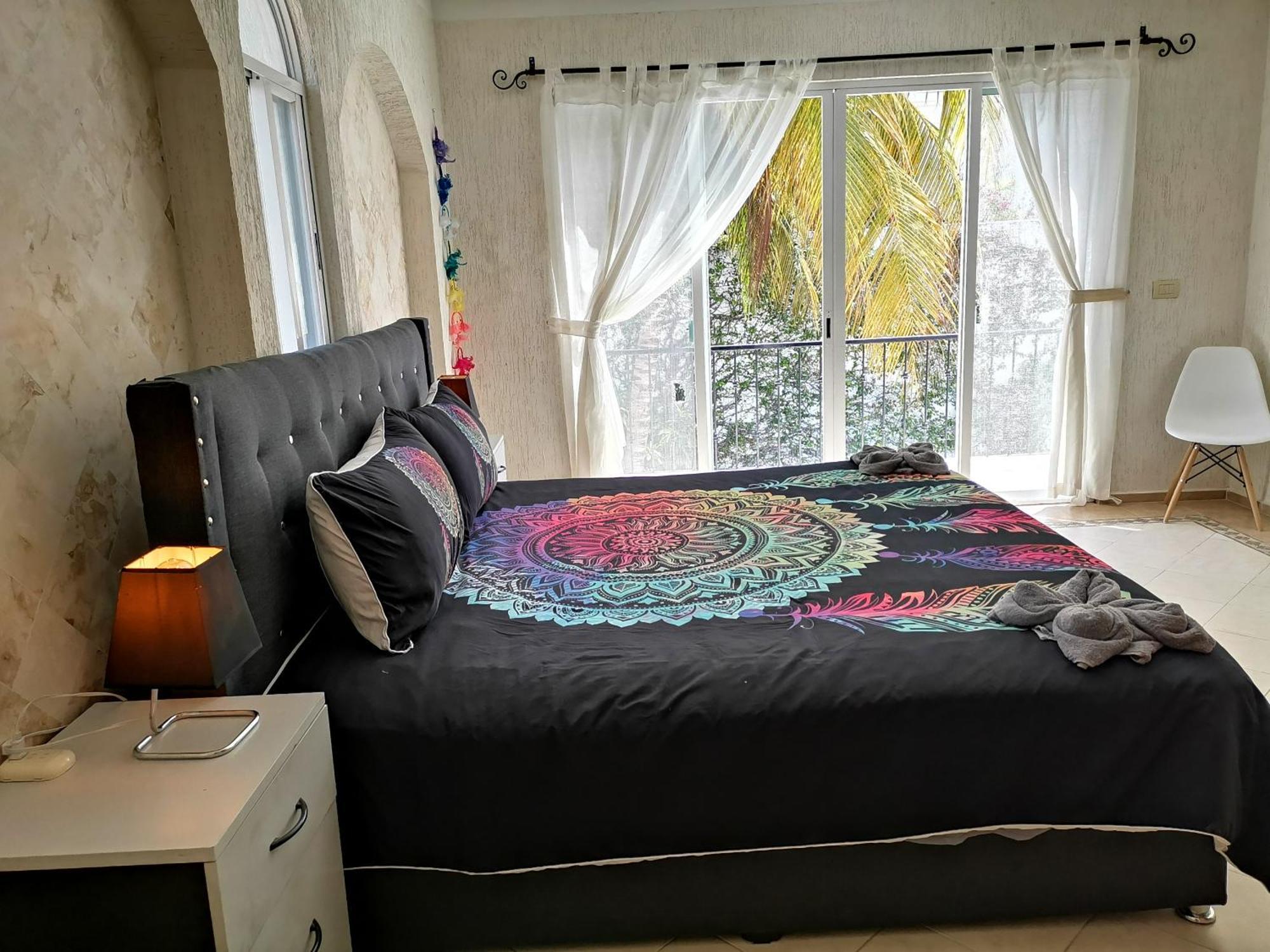 Beautiful & Cozy Near Beach Apartment Pool & Kingsize Bed Cancún Pokoj fotografie
